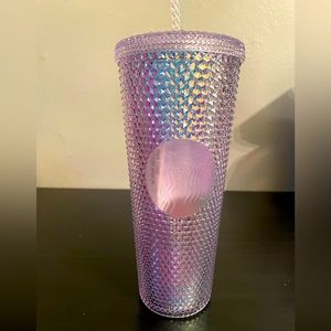 ✨ Brand New Iridescent Sparkle Grid Starbucks Tumbler ✨